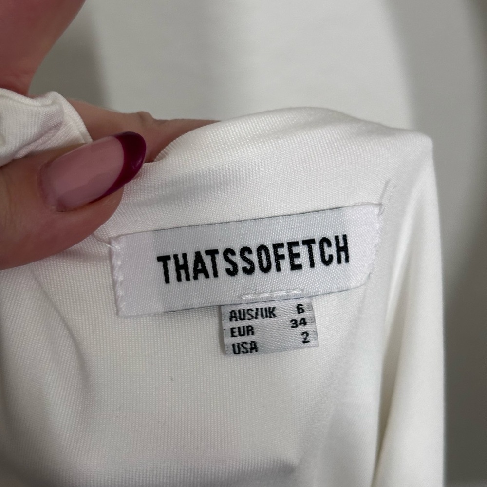 Thatssofetch White Mini Dress - Picture 6 of 6
